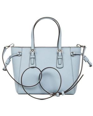 Michael Kors Tote Bag Leather Tote-Bags - Blue