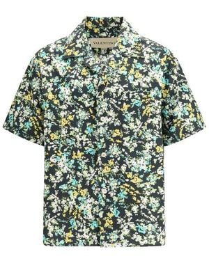 Valentino Garavani Multicolour Cotton Pattern Shirt - Green