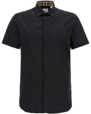 Burberry Long-Sleeve Formal Shirt - Black
