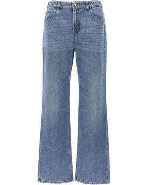 Chloé Chloã High Waist Jeans - Blue