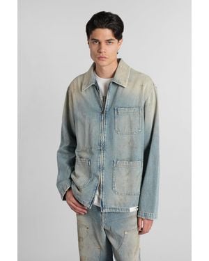 Golden Goose Mackenzie Denim Jackets - Blue