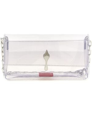 Christian Louboutin Clutch With 'Bettina Mini' Strap - Metallic