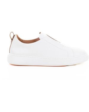 Santoni Trainers - White