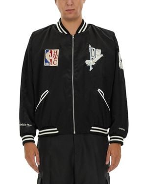 3.PARADIS Varsity Jacket - Black