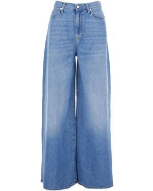 Roy Rogers Kaori Jeans With Stonewashed Effect - Blue