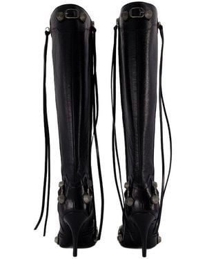 Balenciaga Cagole H90 Boots - Black