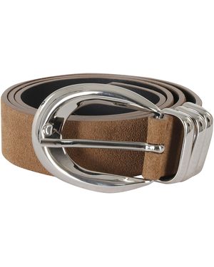 FEDERICA TOSI Belt Suede Emily Cintura - Brown
