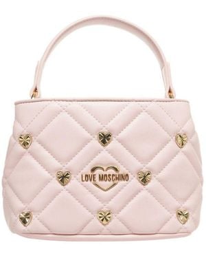 Love Moschino Sweet Studs Mini Bag - Pink