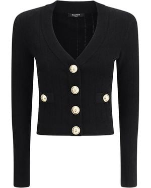 Balmain Cardigan - Black