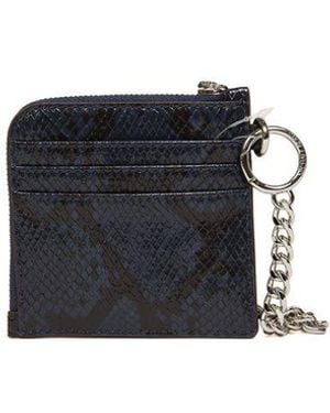 Michael Kors Wallet Polyvinyl Chloride Bags - Black