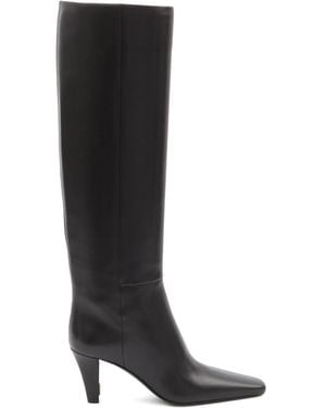 Saint Laurent High Boot - Black