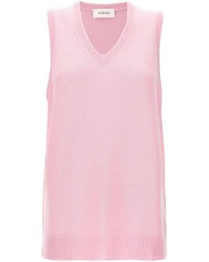 Sportmax Gimmy Vest - Pink