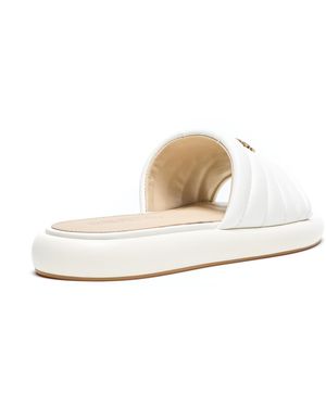 Pinko Sandals Leather - White