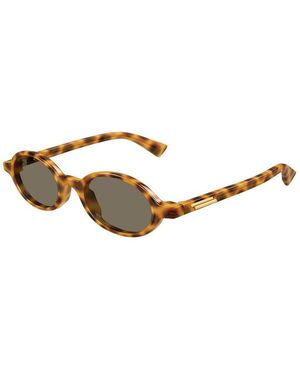 Bottega Veneta Sunglasses Recycled Acetate Eyewear - Brown
