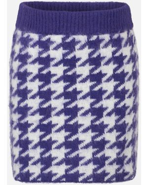 MC2 Saint Barth Girl Knitted Skirt - Blue