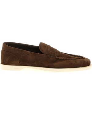 John Lobb 'Pace' Loafers - Brown