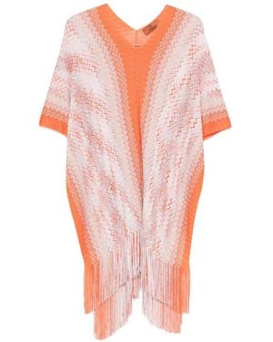 Missoni Fringed Jacket - Pink