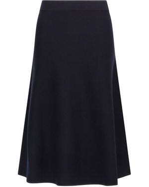 Max Mara 'Giusy' Skirt - Blue