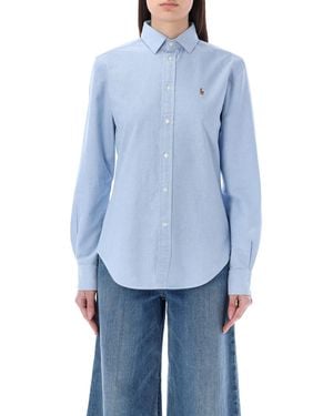 Polo Ralph Lauren Classic-Fit Oxford Cotton Shirt - Blue
