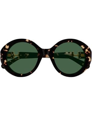 Chloé Ch0332S Marcie-Linea Acetato Riciclato Sunglasses - Green
