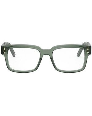 Dior Eyeglasses Square Full Rim, Frame And Clear Demo Lens Cddiamondos8I5500 Default Title - Green