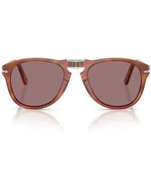 Persol Po0714Sm Steve Mcqueen Acetato Sunglasses - Brown
