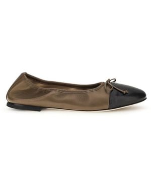 Dear Frances Gala Ballerinas Calf Leather Bos Taurus - White
