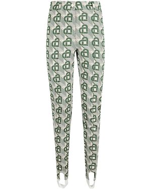 CASABLANCA Tailored Legging Lurex - Green