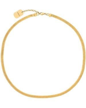 Saint Laurent Collana A Catena - Metallic