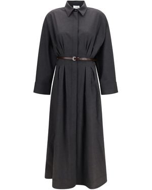 P.A.R.O.S.H. P.A.R.O..H. Fitted Dress - Black