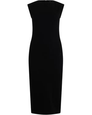Jacquemus Long Dress La Robe Sierra Viscose - Black