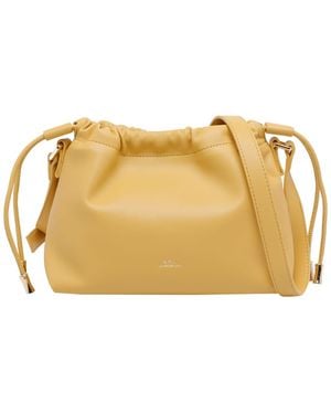 A.P.C. Mini Sac Ninon Crossbody Bag - Yellow