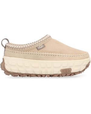 UGG Venture Daze Sabot Slippers Sheepskin And Suede; Eva Sole - Multicolor
