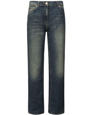 Magda Butrym Straight-Leg Denim Jeans<Br - Blue