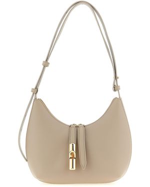 Furla Goccia' Small Shoulder Bag - Natural