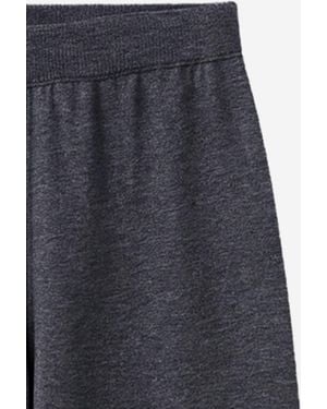 Frankie Shop Jogging Pants Olia Wool-Blend Pants - Blue