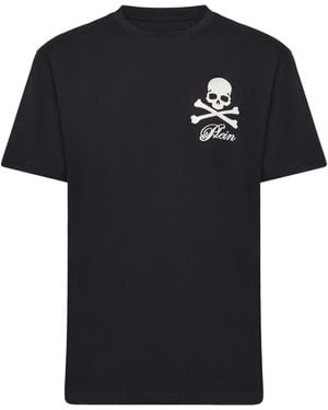 Philipp Plein Printed T-Shirt - Black