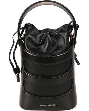 McQueen The Rise Mini Crossbody - Black