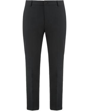 Department 5 Chino Trousers Prince Cotton Chinos - Black
