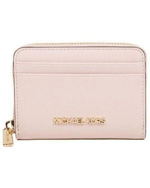 Michael Kors Card Holder Polyvinyl Chloride Bags Card-Holders - Pink