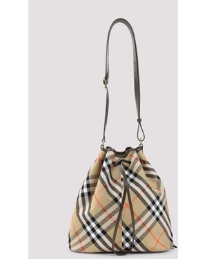 Burberry Medium Drawstring Bucket - Multicolour