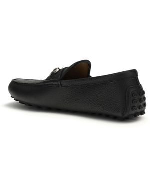 Gucci Driver Loafers Horsebit Calf Leather - Black