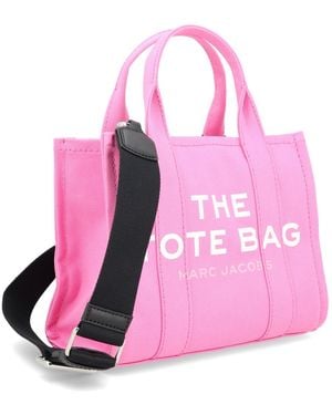Marc Jacobs Handbag The Tote Cotton Handbags - Pink