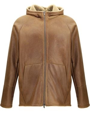Salvatore Santoro Shearling Jacket - Brown