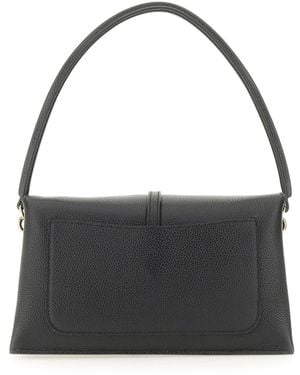Tod's Flap Bag T Timeless Calfskin Shoulder - Black