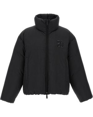 DSquared² 'Ball Nylon Puffer' Down Jacket - Black