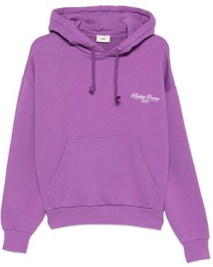 Autry Hoodie Main Sweatshirt - Purple