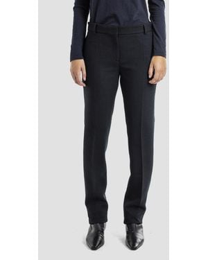 TOTEME Low Waist Slim Trouser Trousers - Black