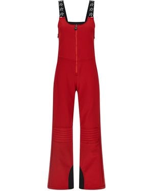Perfect Moment 'Jg Bib' Ski Overalls - Red