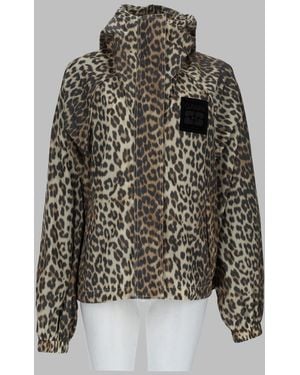 Ganni Jacket Recycled Nylon - Gray